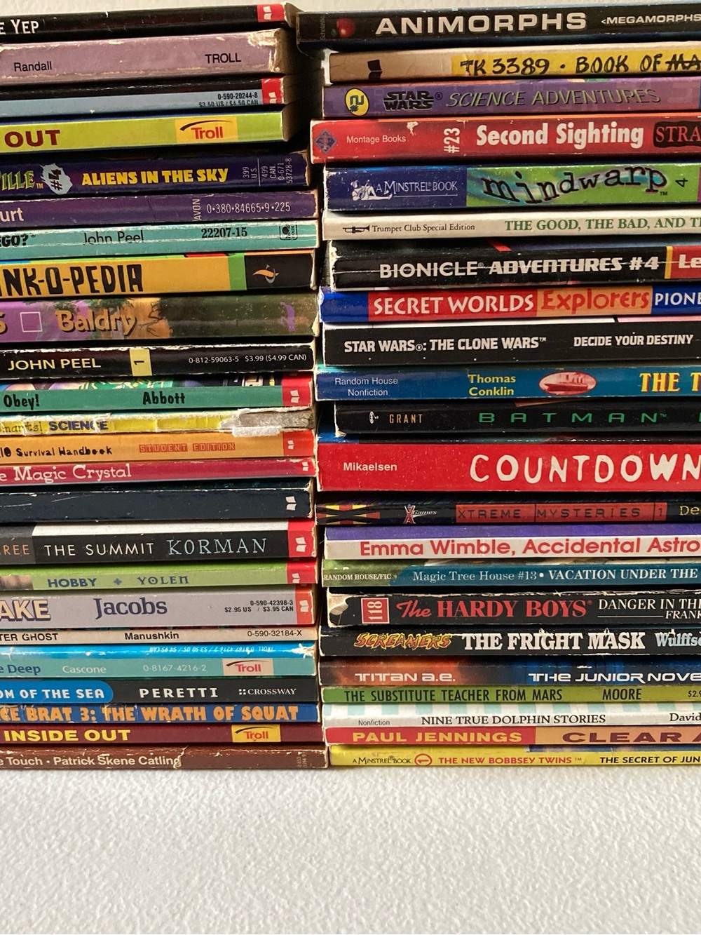 Mixed Lot 46 Children’s Paperback Fiction Chapter Books Ages 9-12 Novels